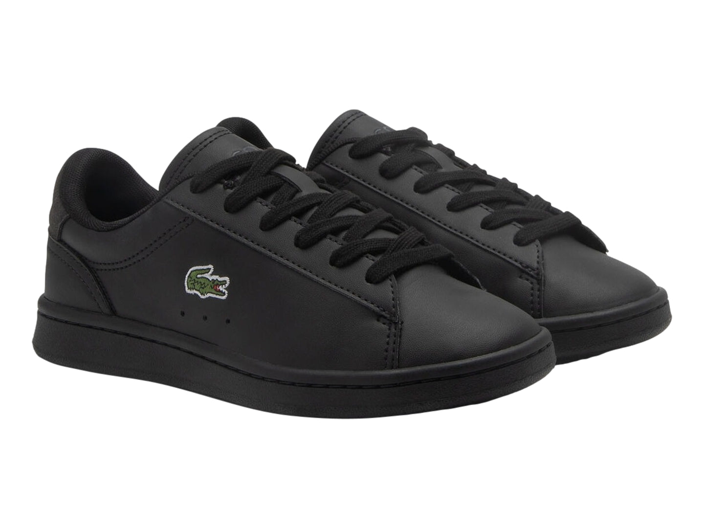 Tenis Lacoste Carnaby Set Negro para Niño