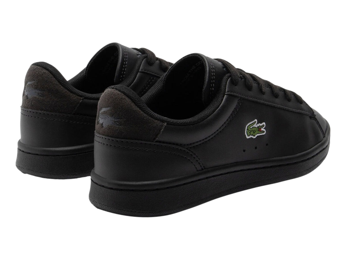 Tenis Lacoste Carnaby Set Negro para Niño