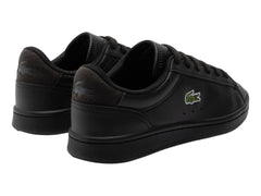 Tenis Lacoste Carnaby Set Negro para Niño