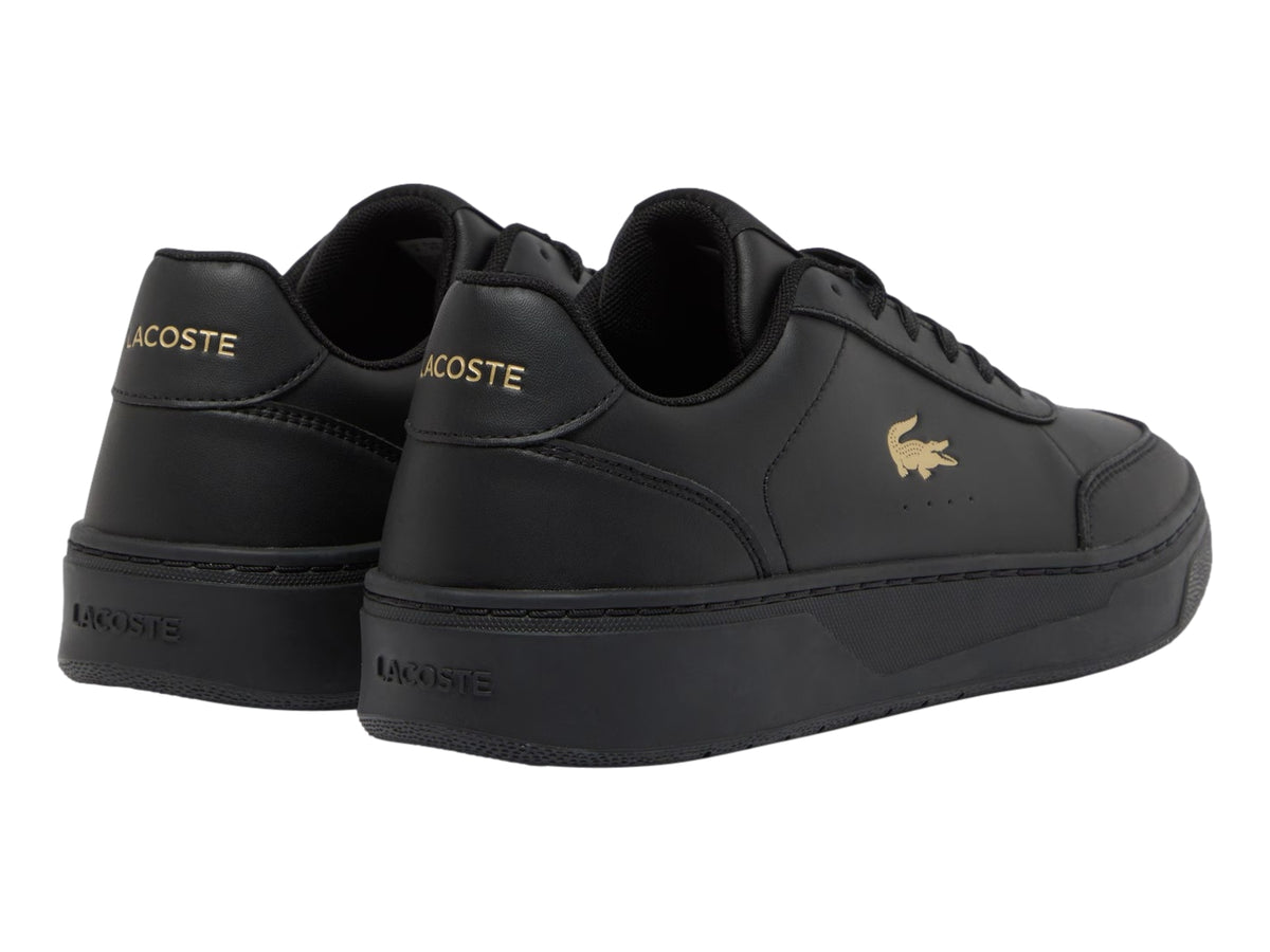 Tenis Lacoste Court Pro Negro y Dorado para Hombre