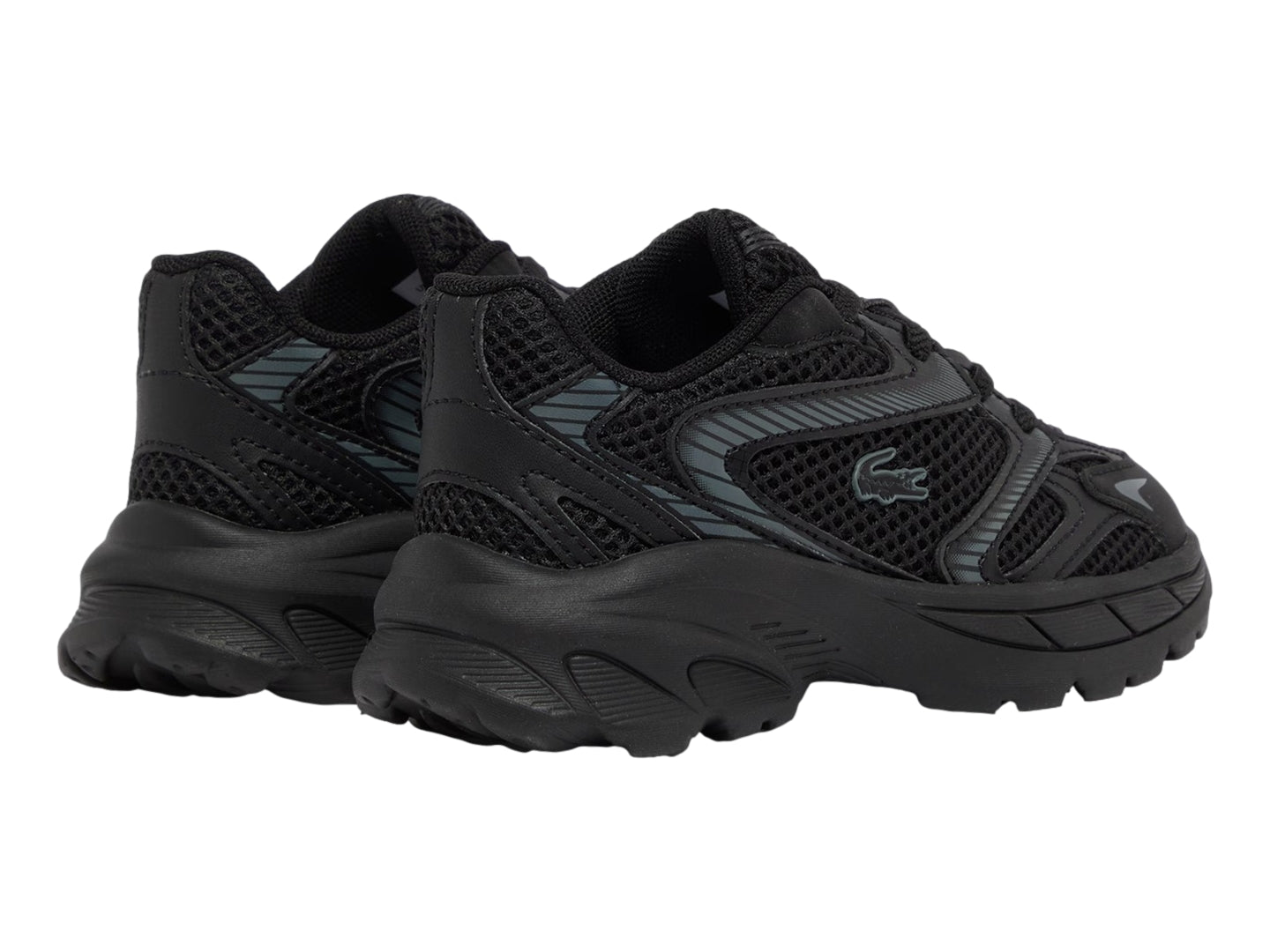 Tenis Lacoste L003 Neo Shot Negro para Niño