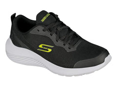 Tenis Skechers BOBS Sport Negro con Lima para Hombre