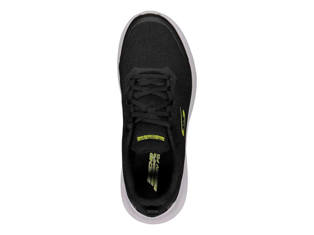 Tenis Skechers BOBS Sport Negro con Lima para Hombre