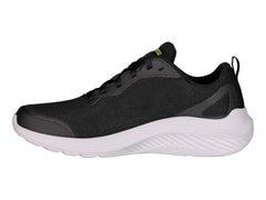 Tenis Skechers BOBS Sport Negro con Lima para Hombre