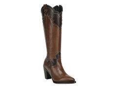 Botas Vaqueras Cuadra Color Top Ámbar para Mujer