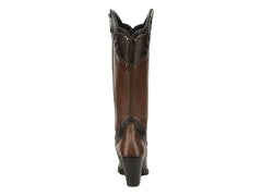 Botas Vaqueras Cuadra Color Top Ámbar para Mujer