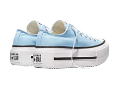 Tenis Converse Double Stack Azul para Mujer