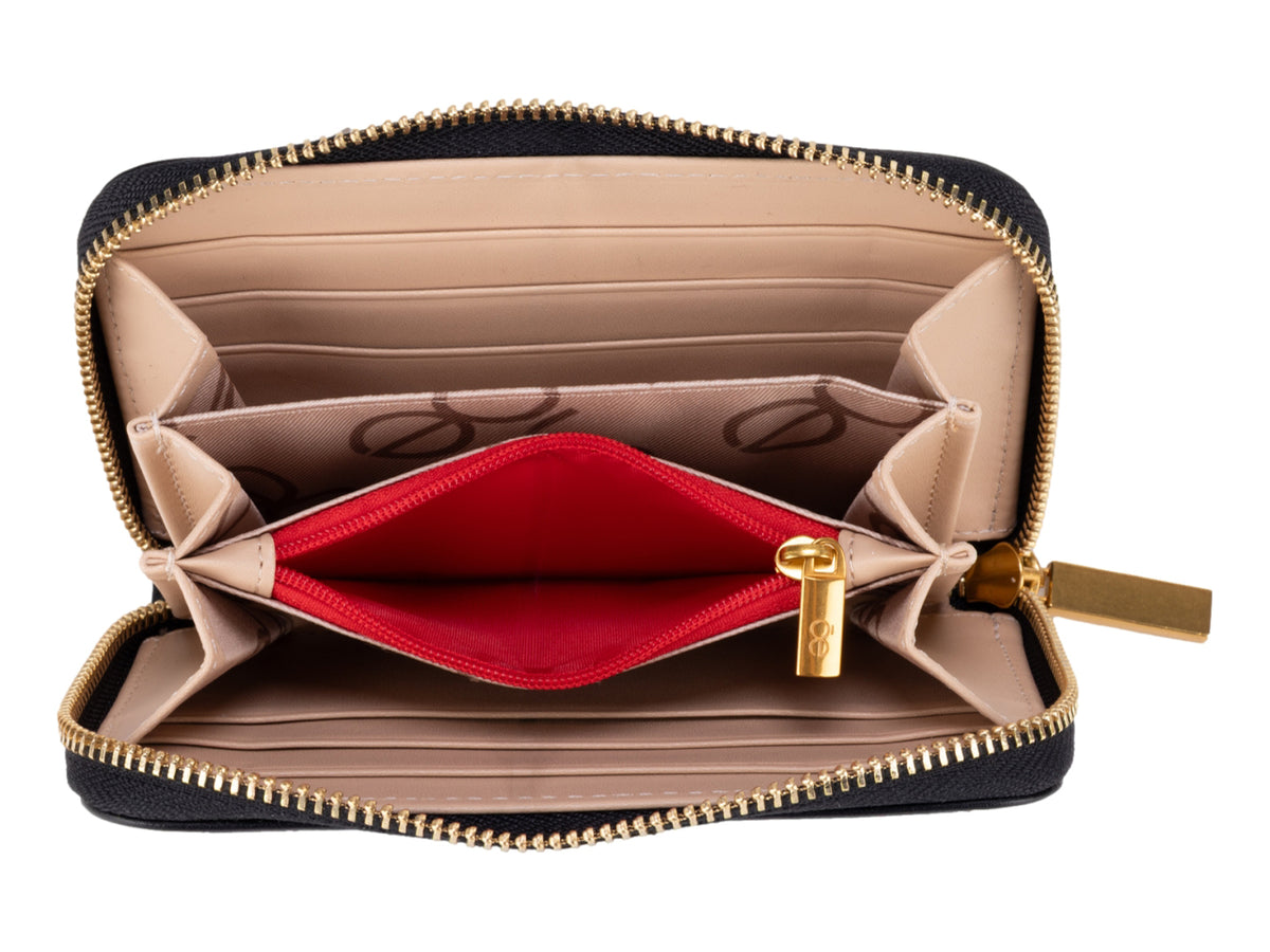 Bolso Cloe Monedero Color Negro 26612