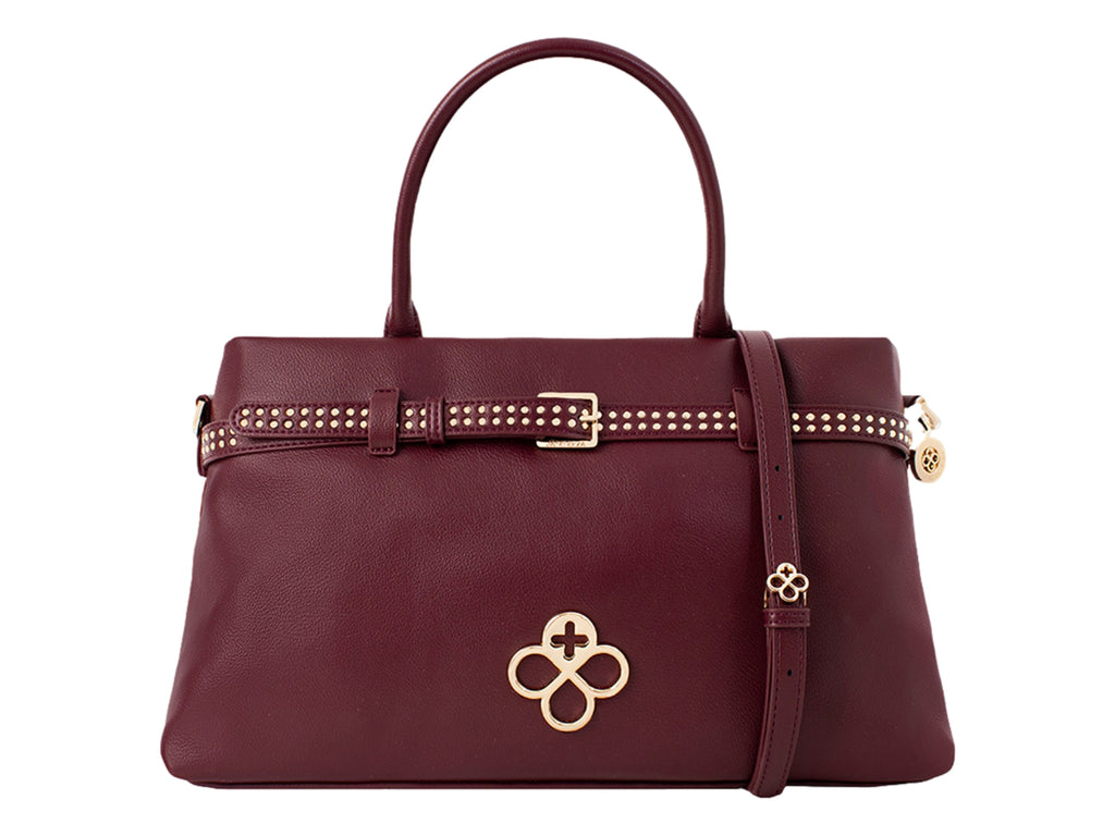 Botas Jaime Ibiza Bolsa Burgundy 3002 Para Mujer