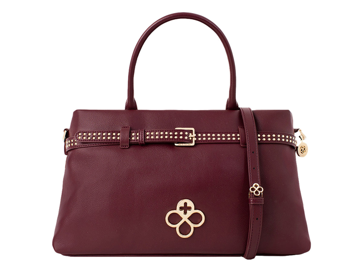Botas Jaime Ibiza Bolsa Burgundy 3002 Para Mujer