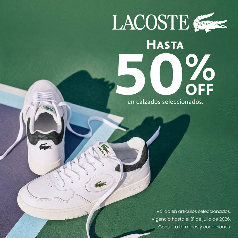 Lacoste promo banner