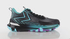 Tenis de Baloncesto Atok Performance Negro y Azul para Hombre