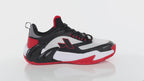 Tenis de Baloncesto Atok Performance Negro y Rojo para Hombre
